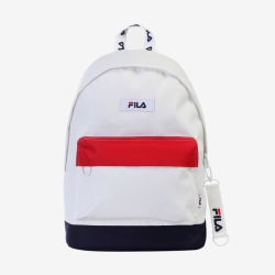 Fila Linear Logo Lettering Mini - Miesten Reput - Valkoinen | FI-54139